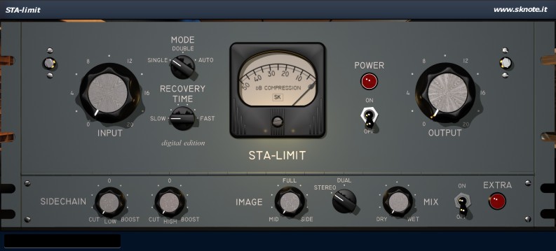 STA-limit – Unique vintage tube compression – With DSP!