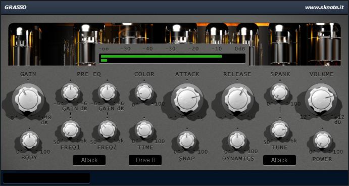 Processing Industrial Drums with Grasso