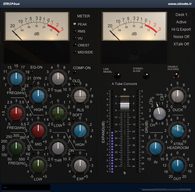 Strip – Console Emulation and Channel Strip