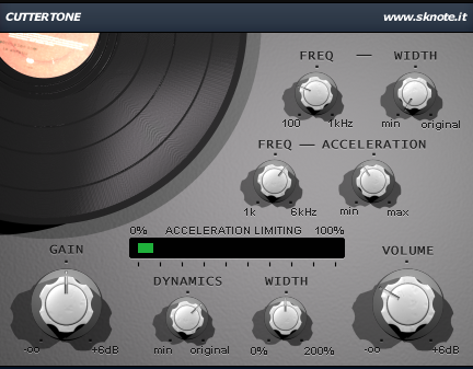 Cuttertone Ambient Mix Interface