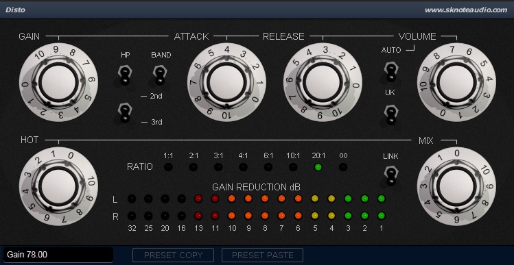 Disto-S – Simply the best emulation of a classic. Fantastic on drums, versatile on everything.