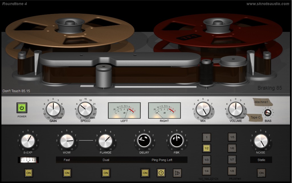 Roundtone 4 – Tape machines, from detailed control to abuse.