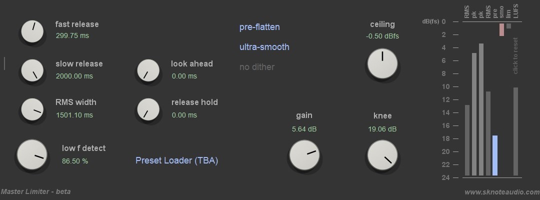 MasterLimiter – Simple or Deep Mastering Tool.