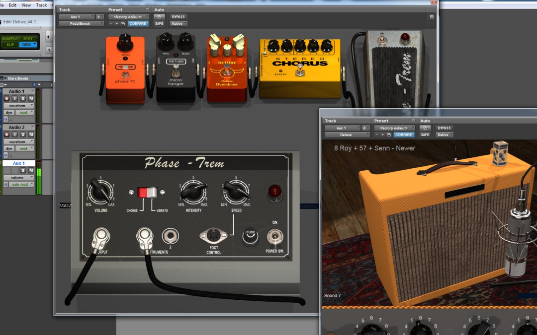 PedalBench Guitar/Bass effects bundle offer – New Guitar/Bass/Mix pedals series.