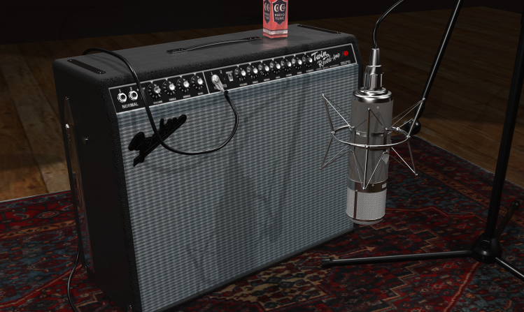 TwinR Guitar Amplifier – From clean to overdriven, the classic one.