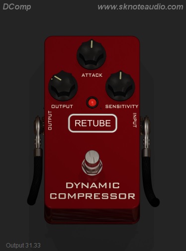 DComp – A model of a classic Guitar compressor.