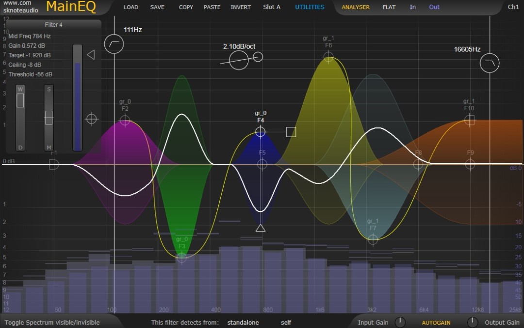 MainEQ – A modern EQ with unique, powerful features.