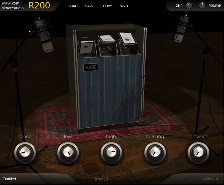 R200 – A physical model of a great, unique classic guitar amplifier.